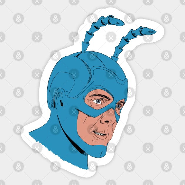 The Tick Sticker by @johnnehill